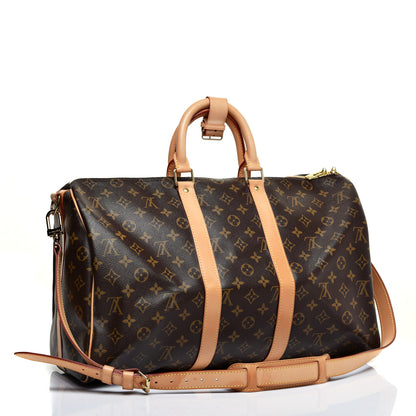 Louis Vuitton Monogram Keepall Bandouliere 45 3 of 10