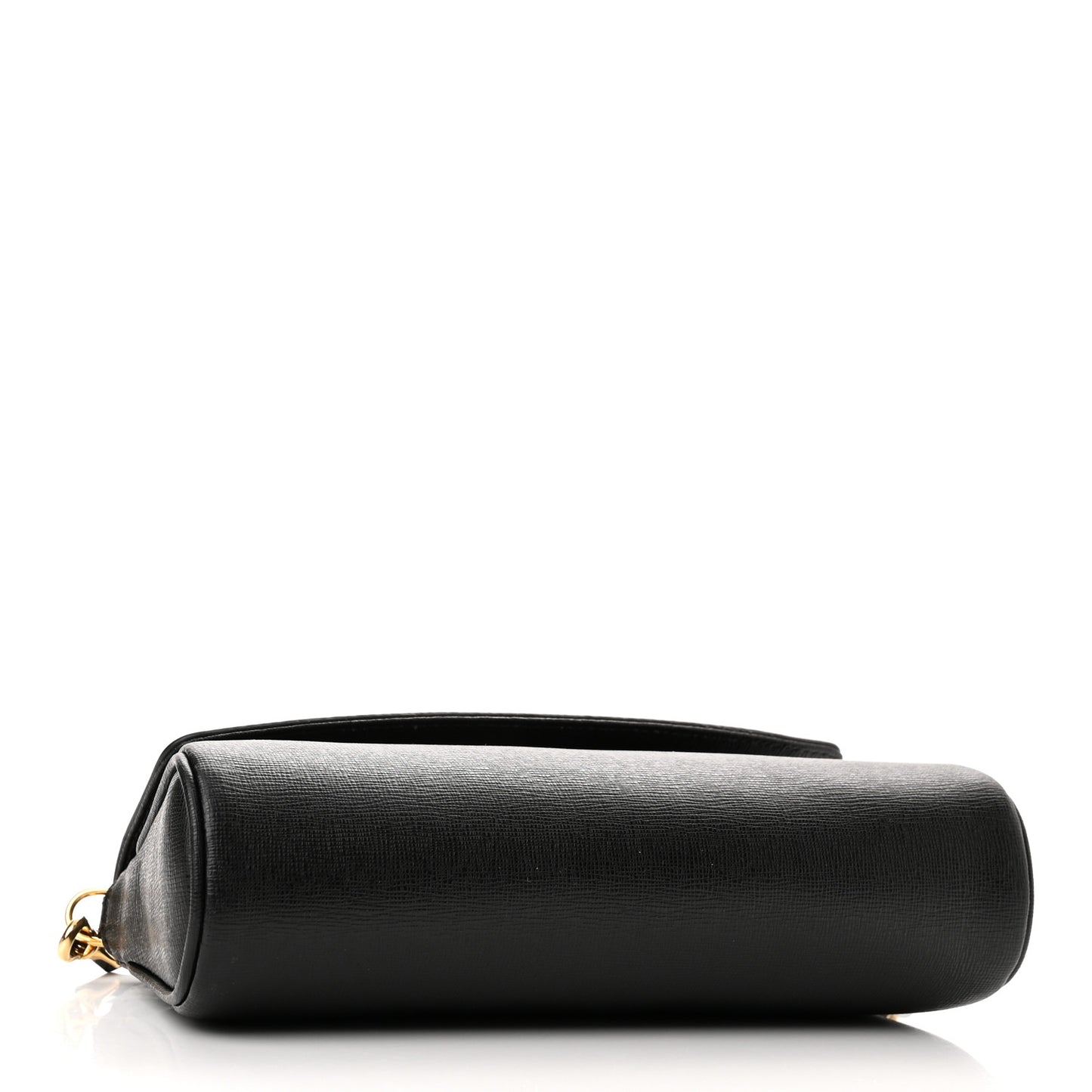 Vitello Elite Flap Crossbody Bag Black
