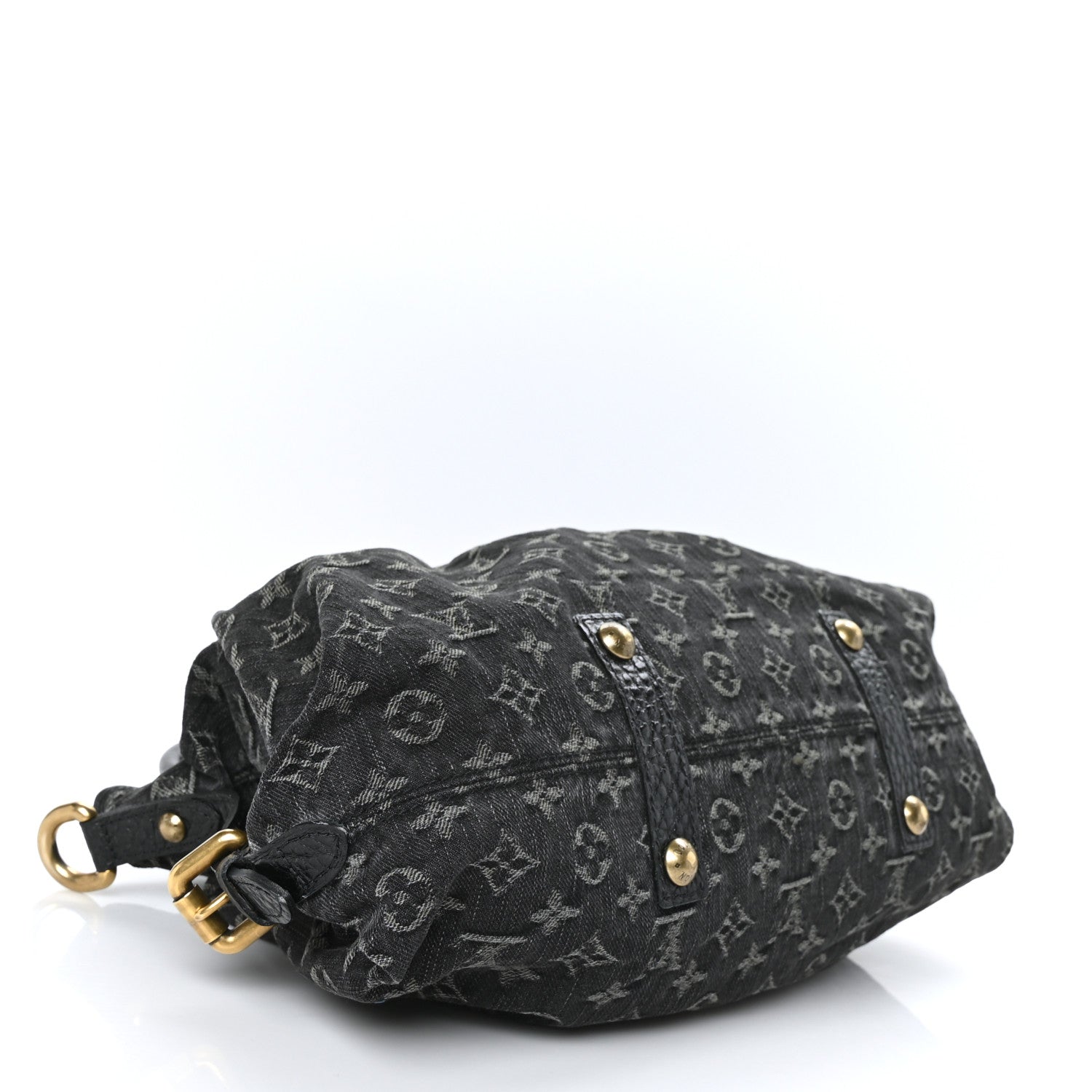 Louis Vuitton Denim Neo Cabby MM Black 4 of 9