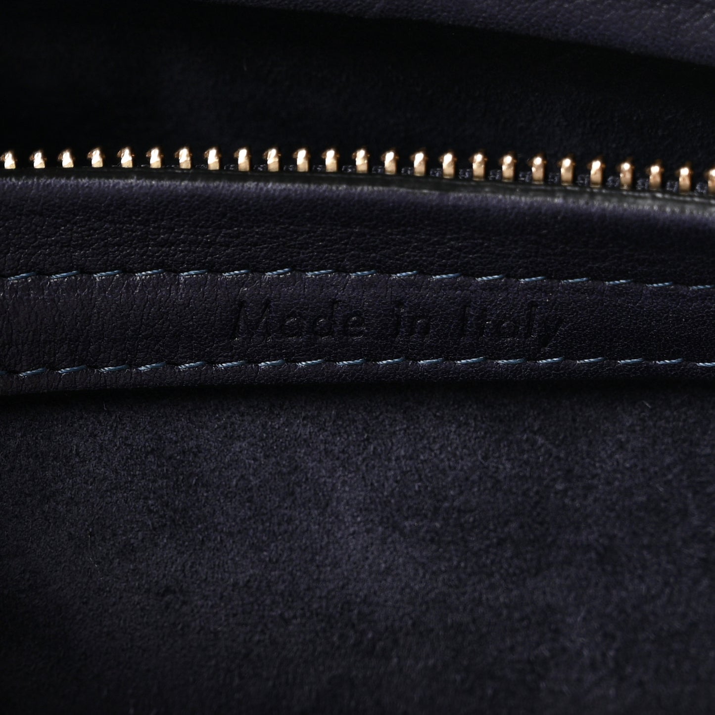 Supple Calfskin Medium Phantom Luggage Indigo