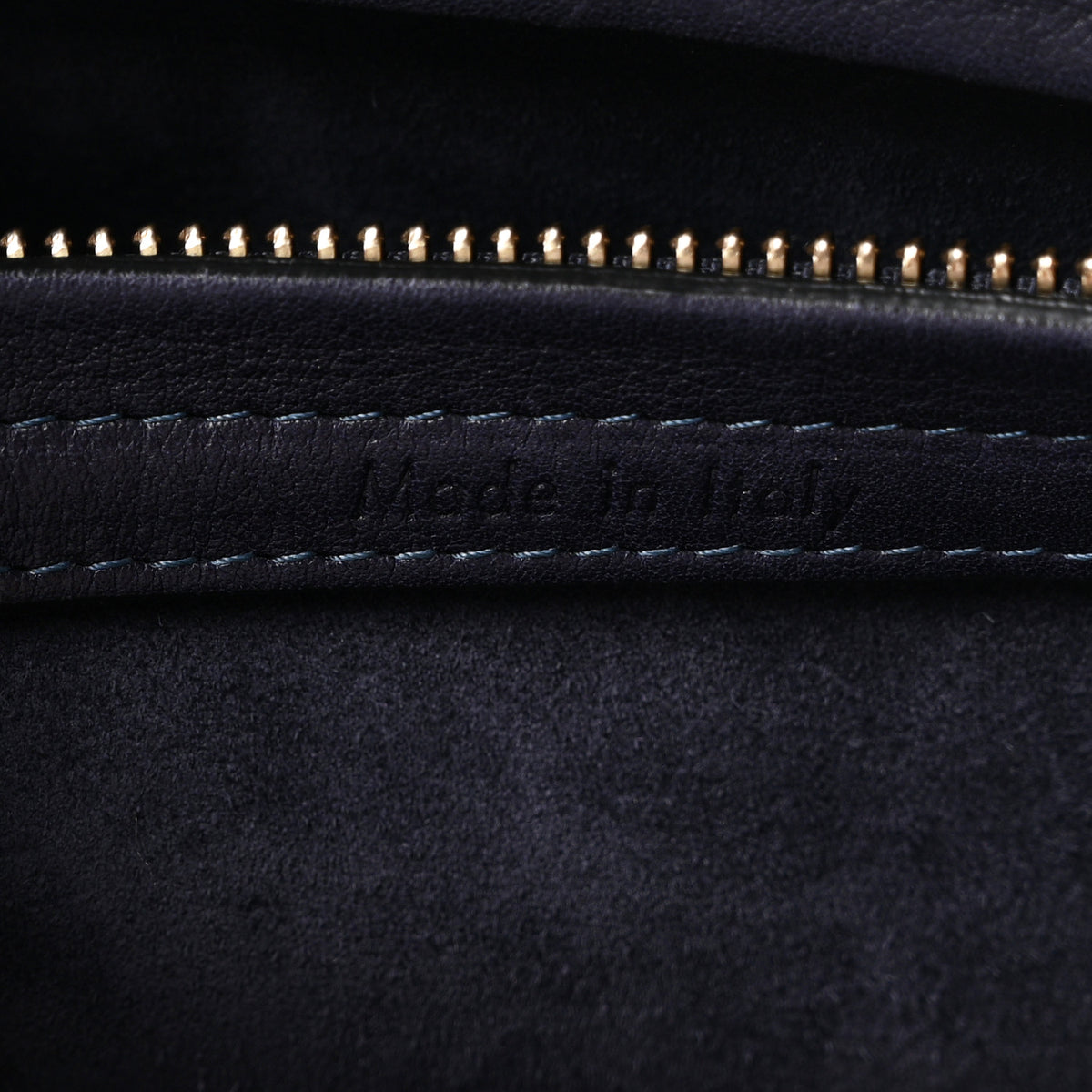 Celine Supple Calfskin Medium Phantom Luggage Indigo 7 of 12