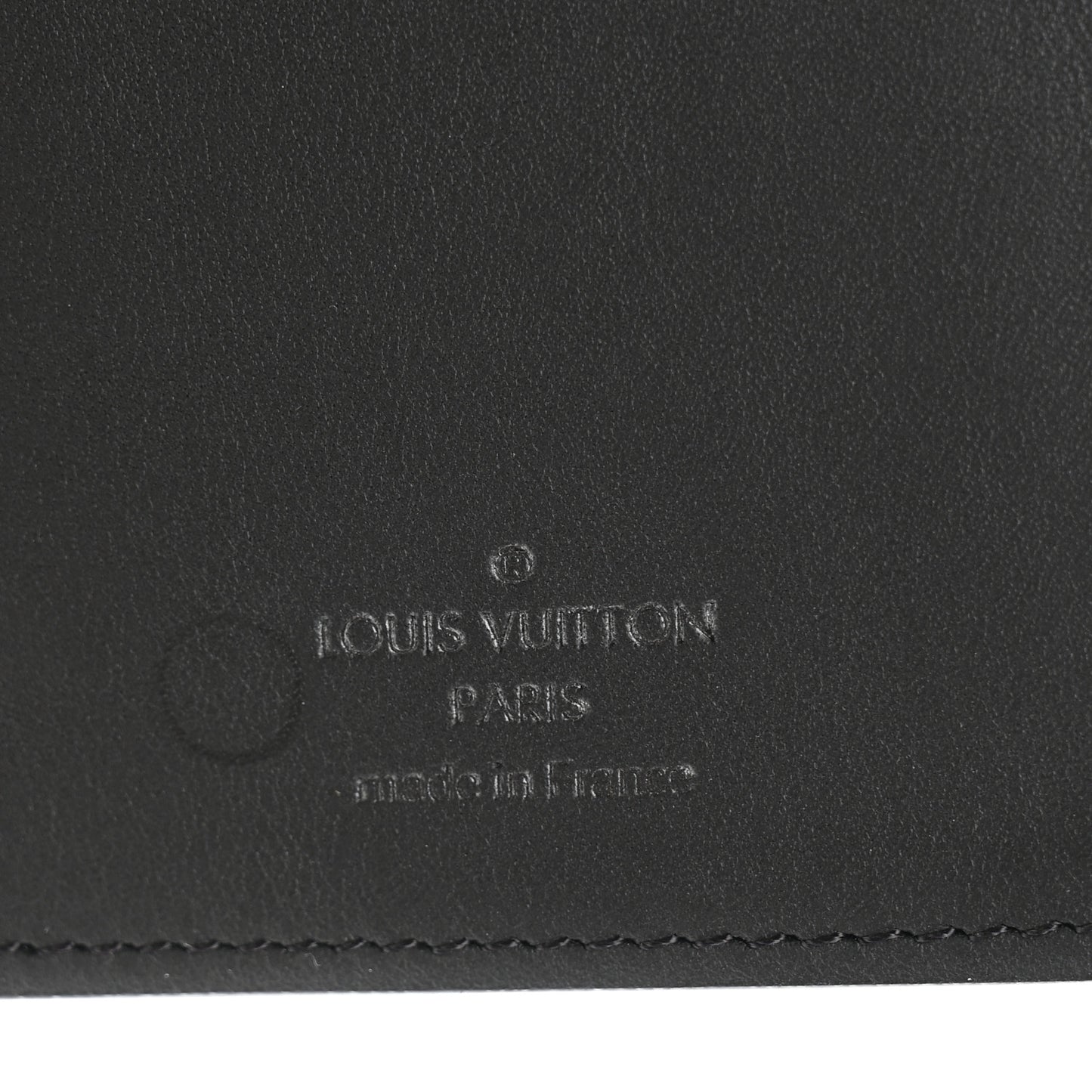 Calfskin Monogram Shadow Brazza Wallet Black