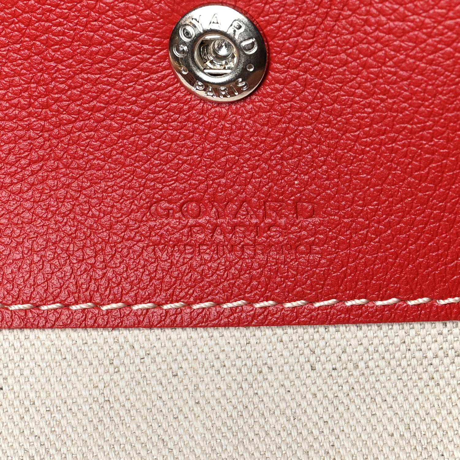 Goyard Goyardine Boheme Hobo Red 7 of 7