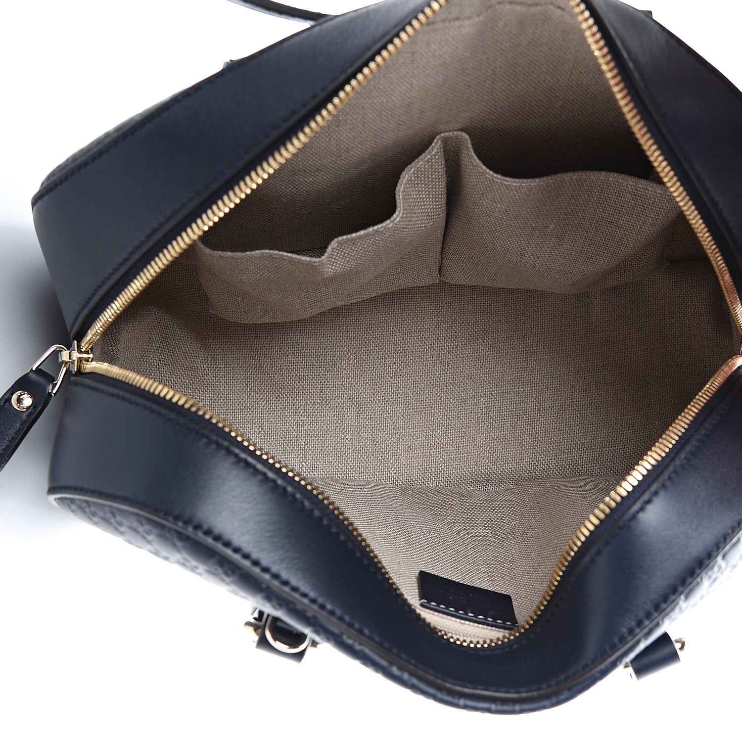 Gucci Microguccissima Medium Crossbody Bag Blue 4 of 9