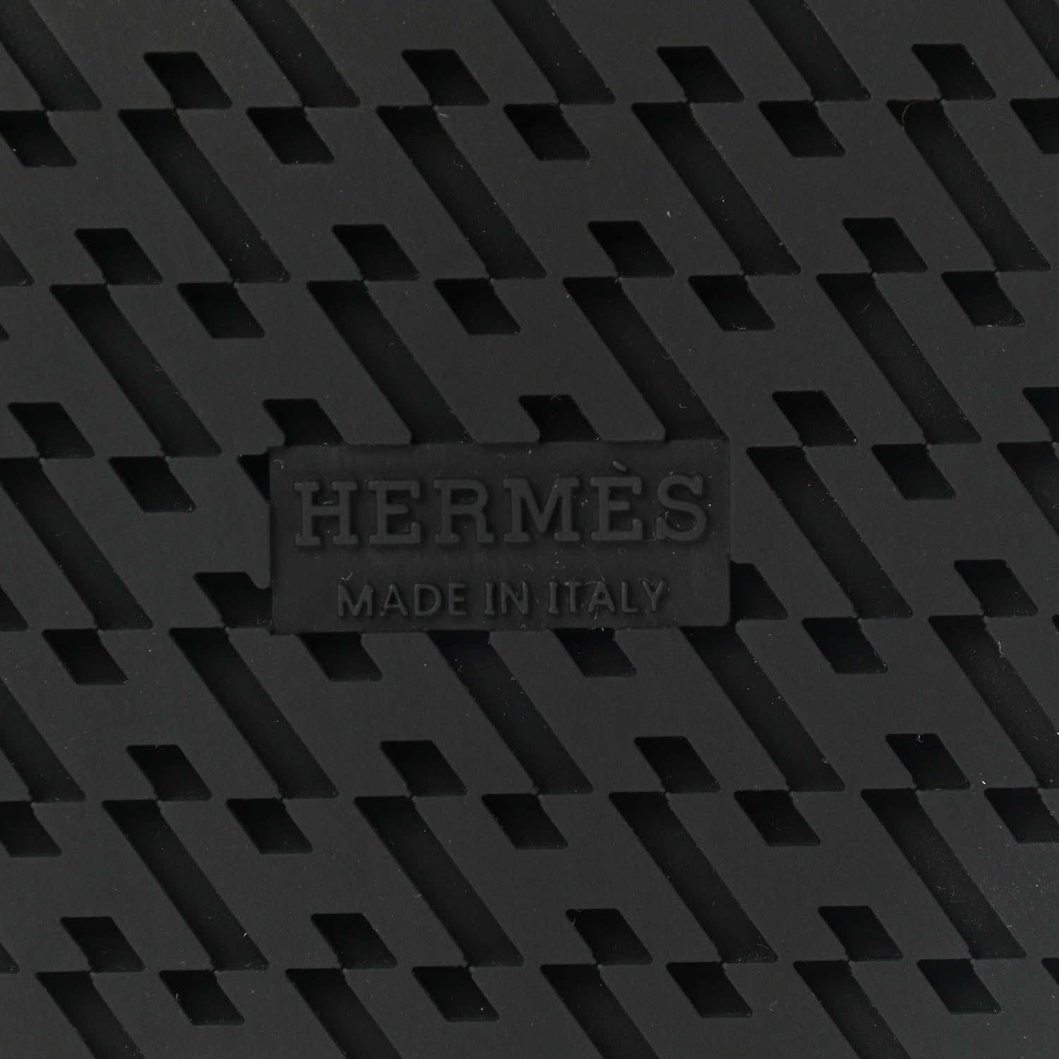 Hermes Calfskin Womens Chypre Sandals 36 Black 6 of 9