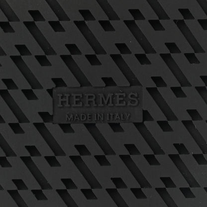 Hermes Calfskin Womens Chypre Sandals 36 Black 6 of 9