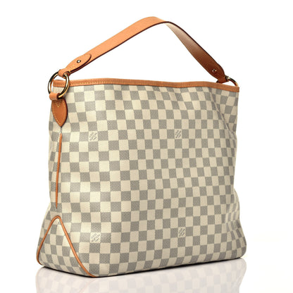 Louis Vuitton Damier Azur Delightful MM Pink 3 of 10