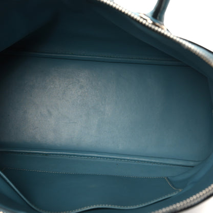 Hermes Taurillon Clemence Bolide 31 Blue Jean 5 of 10