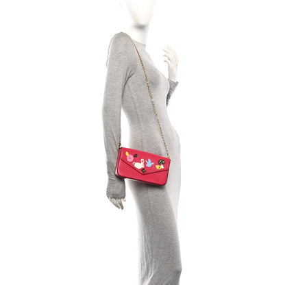 Louis Vuitton Epi Easter Bunny Bird Pochette Felicie 2 of 11
