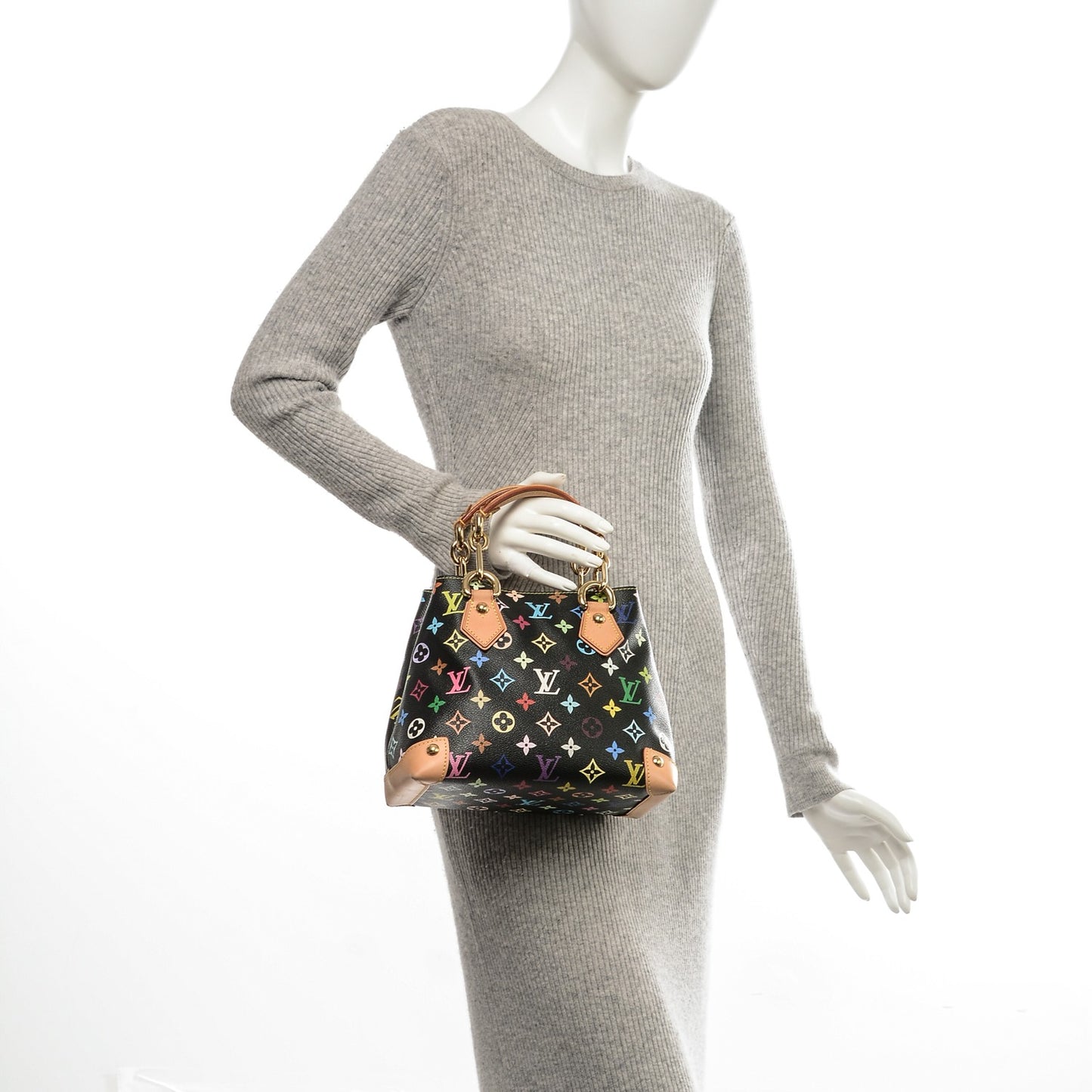 Monogram Multicolor Audra Black