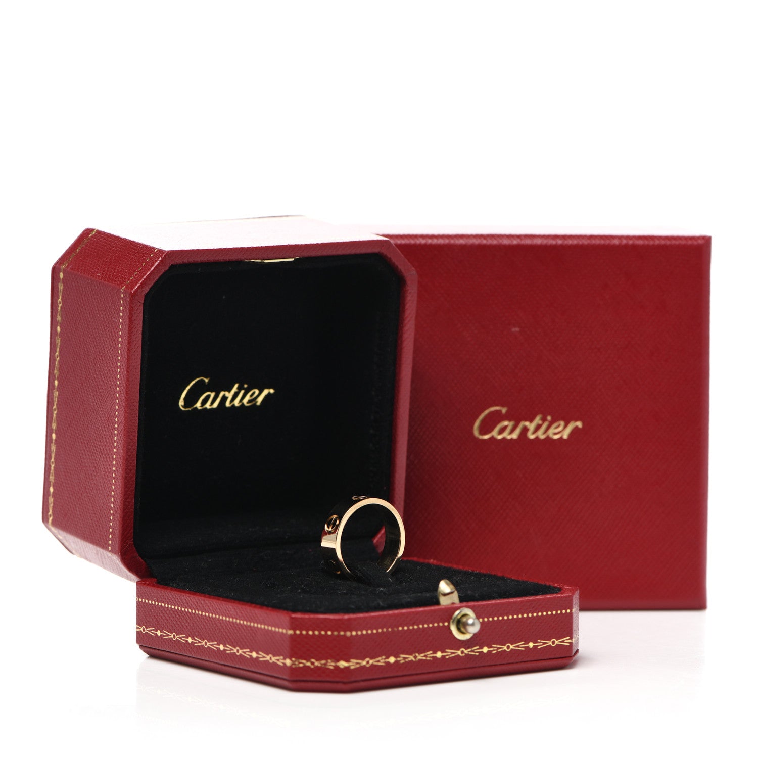 Cartier 18K Yellow Gold 5.5mm LOVE Ring 50 5.25 5 of 5