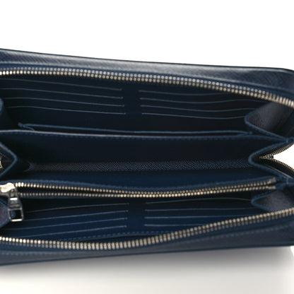 Louis Vuitton Taiga Zippy XL Wallet Bleu Marine 5 of 8