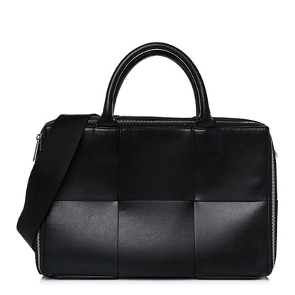 Bottega Veneta Calfskin Maxi Intrecciato Arco Briefcase Black 1 of 11
