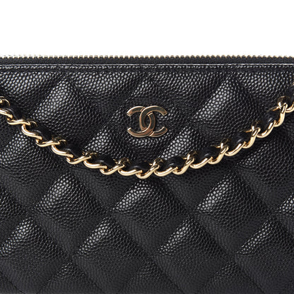 Chanel Caviar Quilted Small Clutch With Chain Black 12 of 12