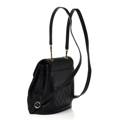 Chanel Caviar Quilted Backpack Black 2 of 4