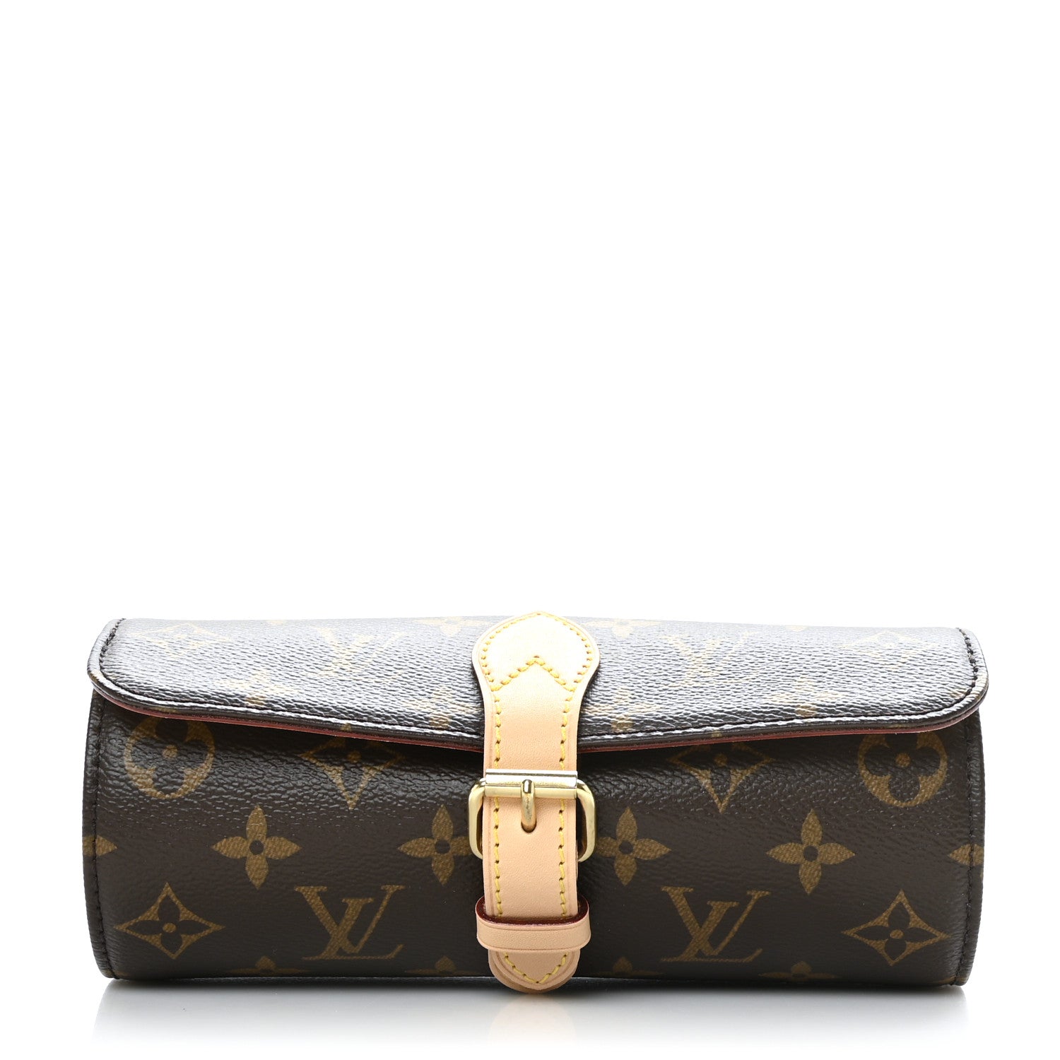 Louis Vuitton Monogram 3 Watch Travel Case 1 of 9