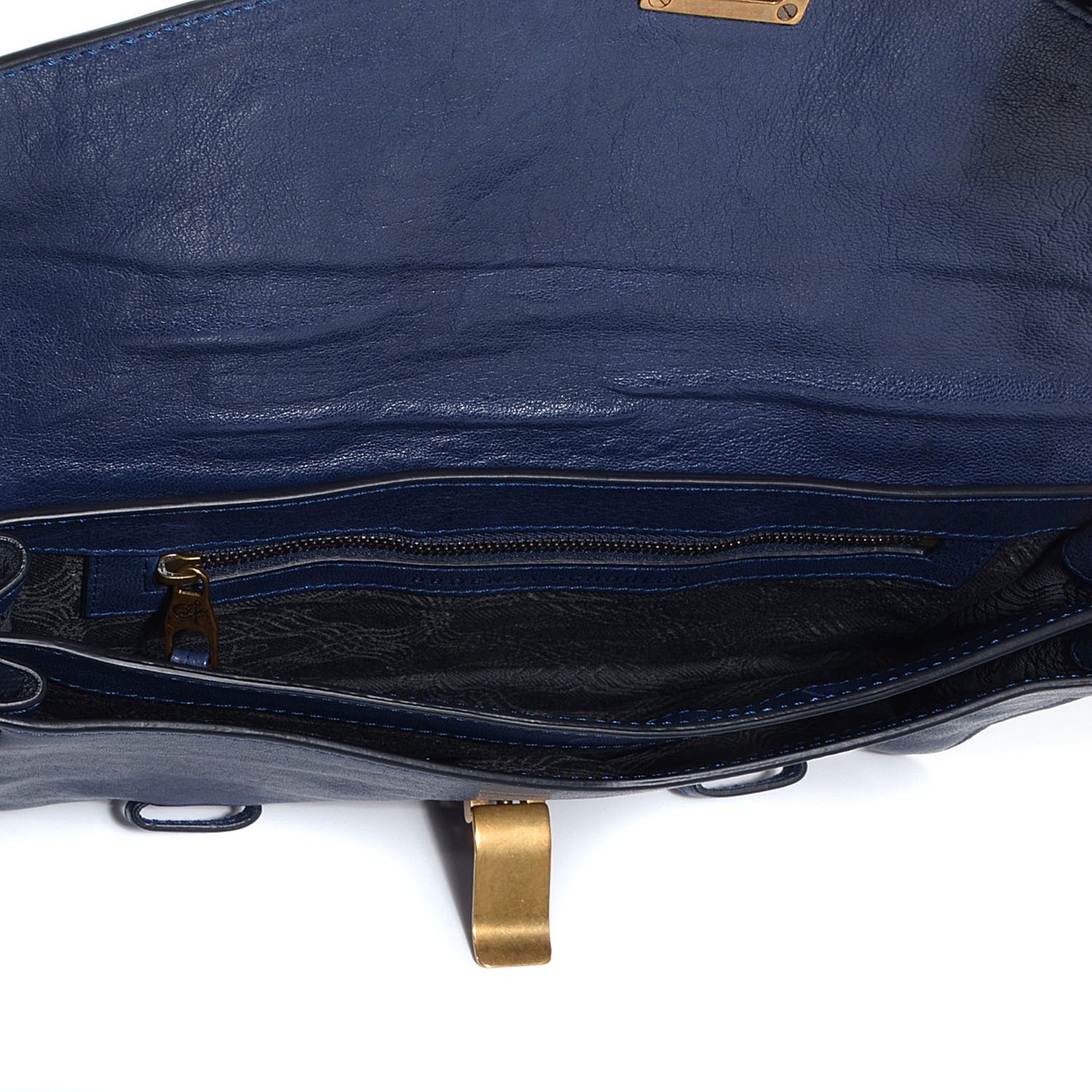 Lux Leather PS1 Pochette Clutch Midnight