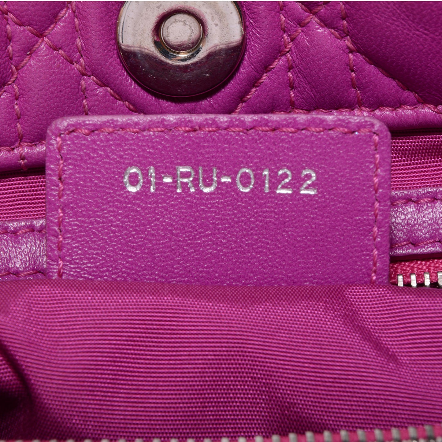 Lambskin Cannage Dior Soft Shopping Tote Pink