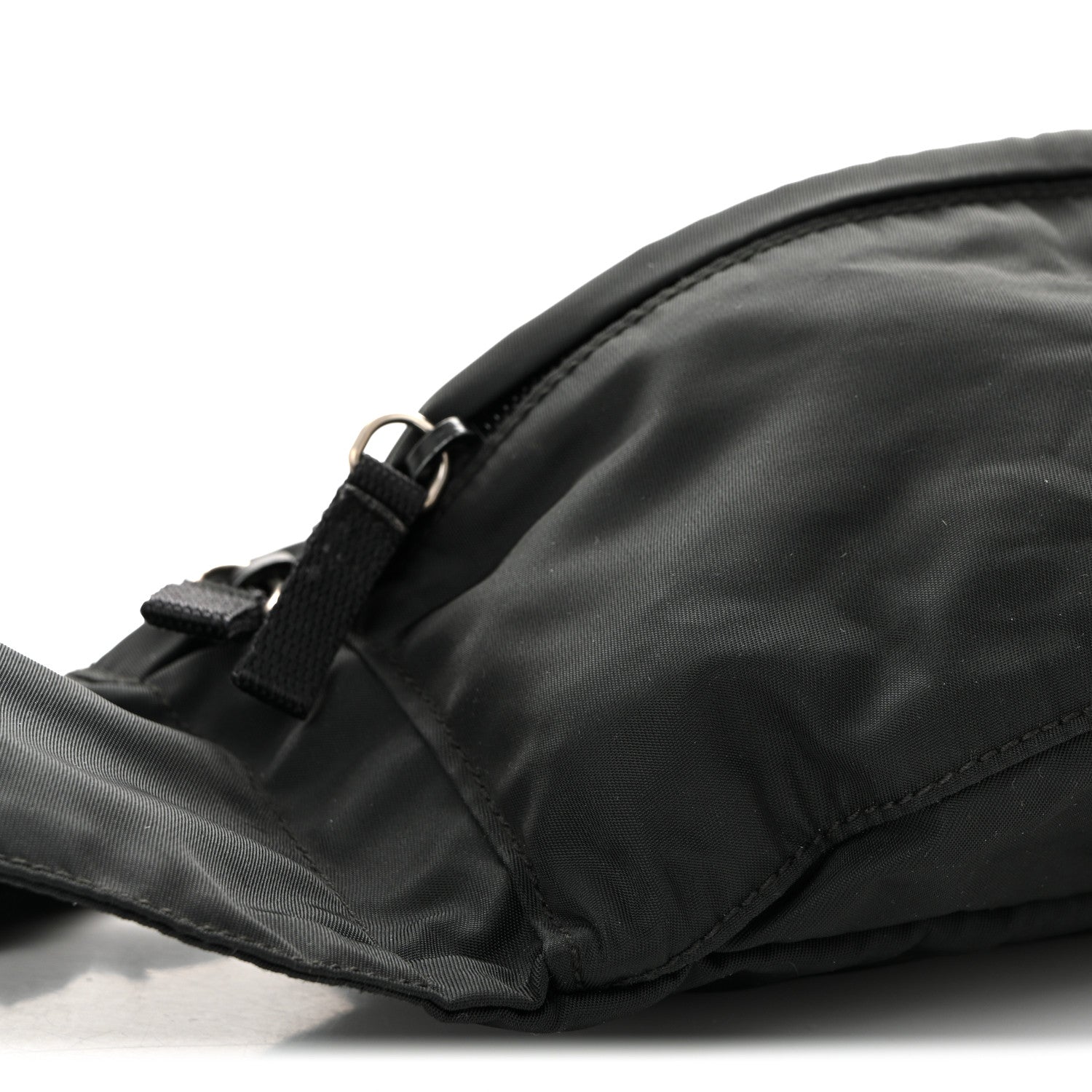 Prada Tessuto Nylon Belt Bag Black 10 of 11