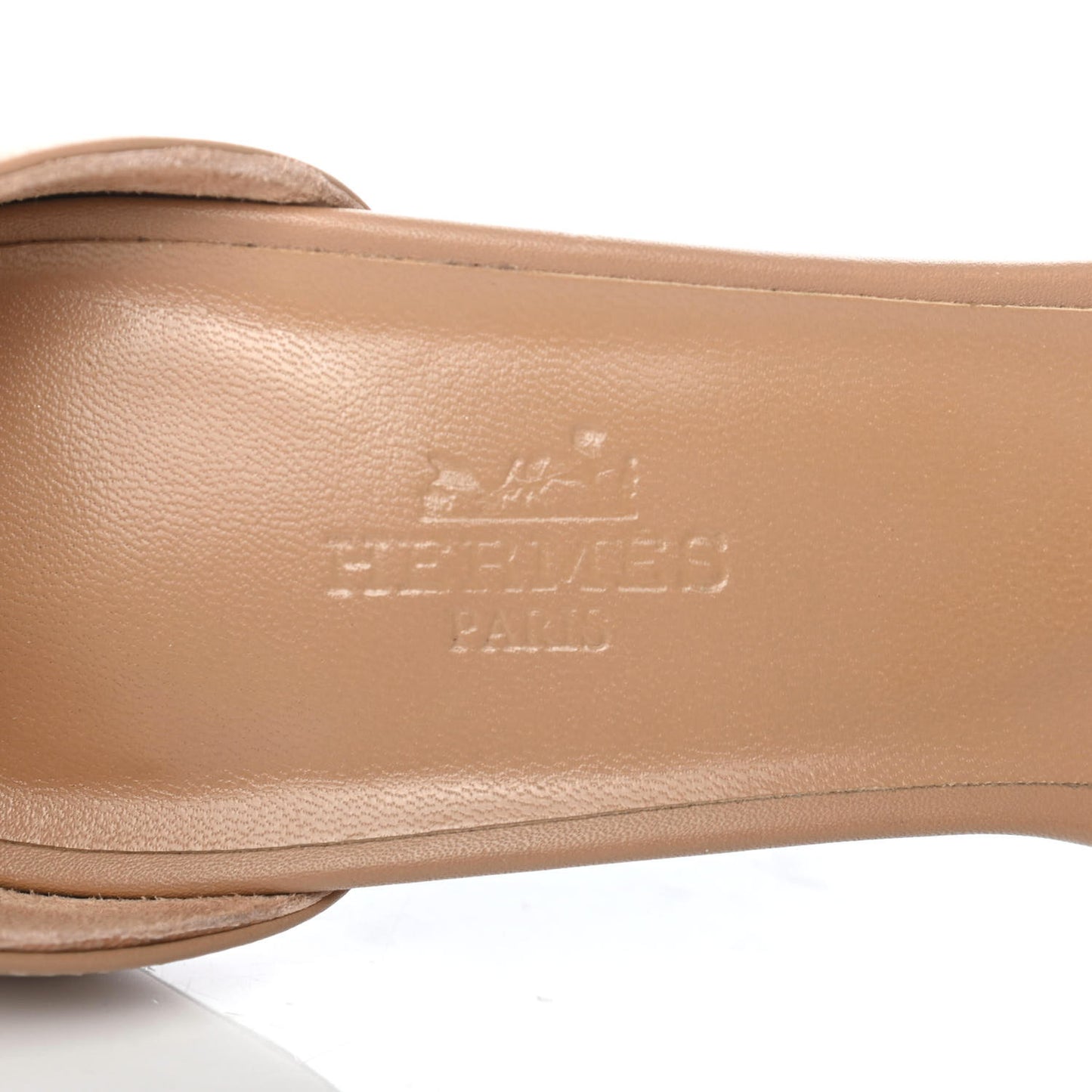 Calfskin Premiere 70 Sandals 36.5 Beige