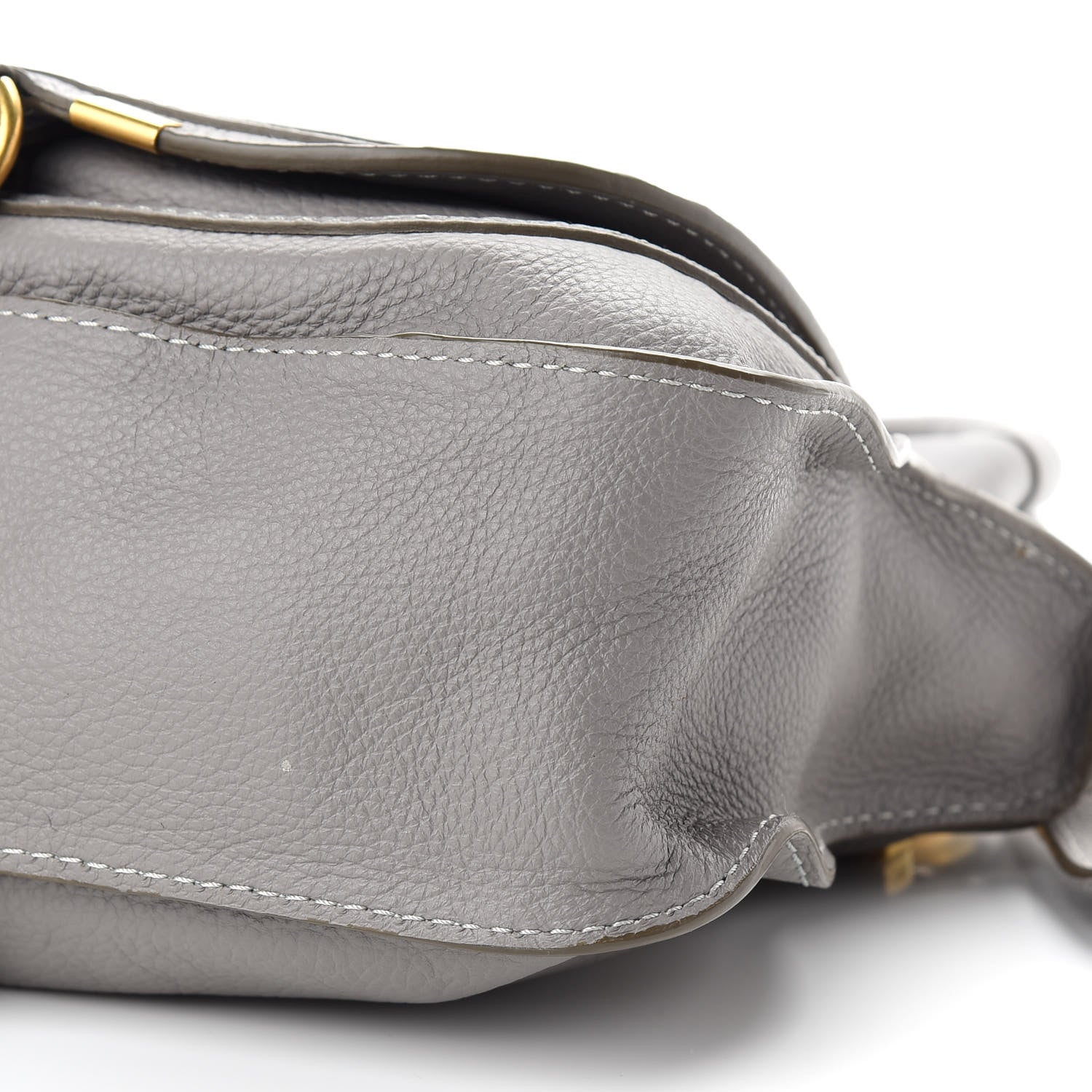 Chloe Calfskin Small Marcie Satchel Cashmere Grey 10 of 10