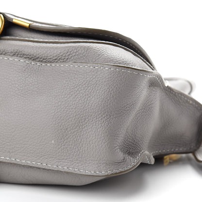 Chloe Calfskin Small Marcie Satchel Cashmere Grey 10 of 10
