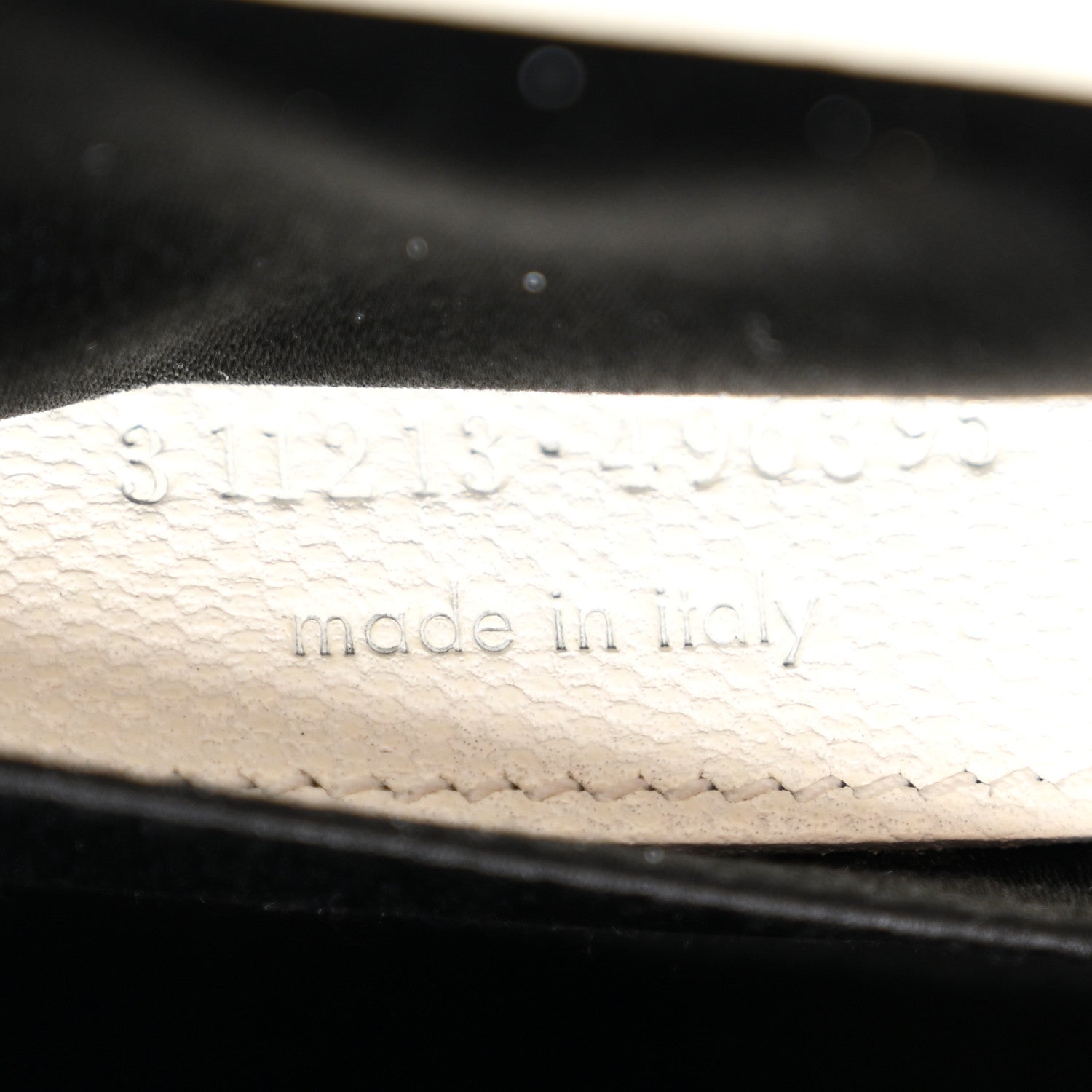 Saint Laurent Textured Calfskin Classic Y Ligne Clutch White 7 of 7