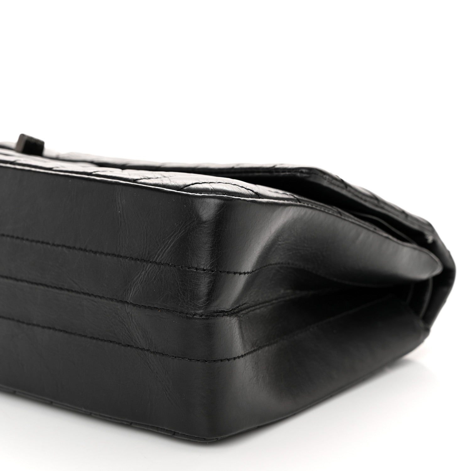 Chanel Aged Calfskin Chevron 2.55 Reissue 226 So Black 10 of 13