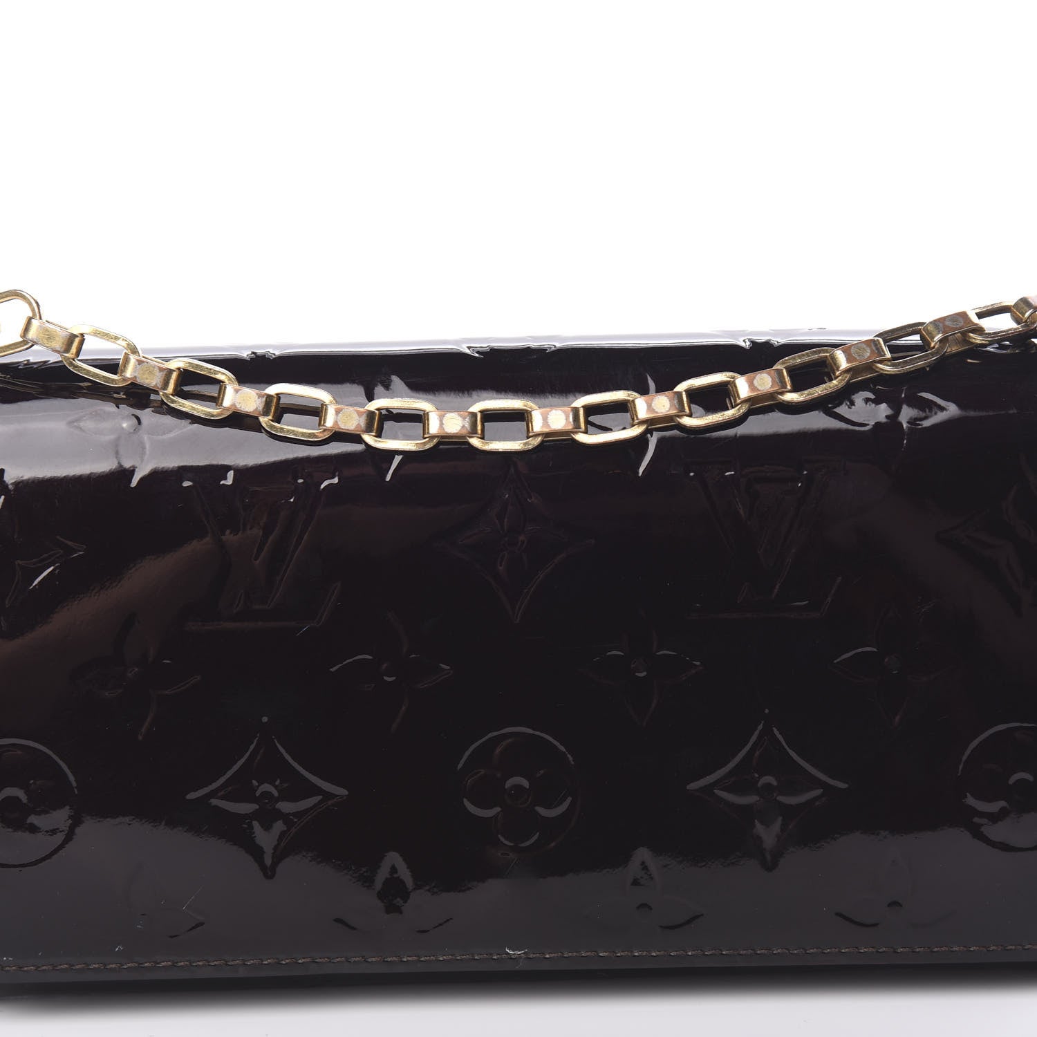 Louis Vuitton Vernis Chain Wallet Amarante 10 of 10