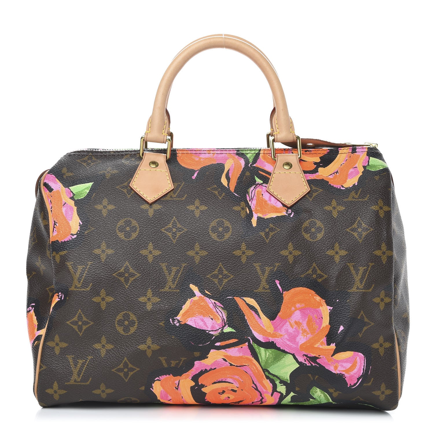 Louis Vuitton Monogram Roses Speedy 30 1 of 10