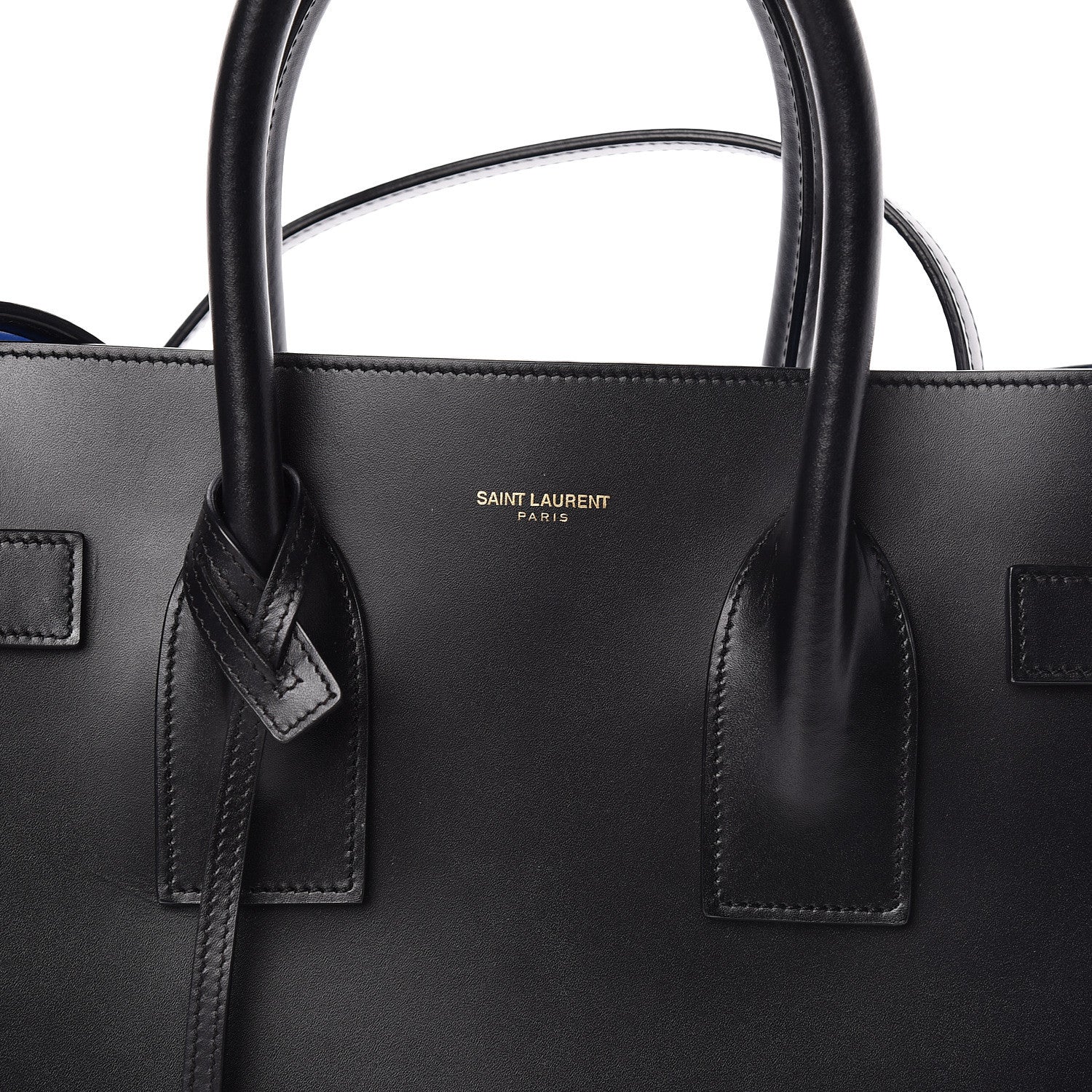 Saint Laurent Calfskin Small Sac De Jour Black 7 of 11