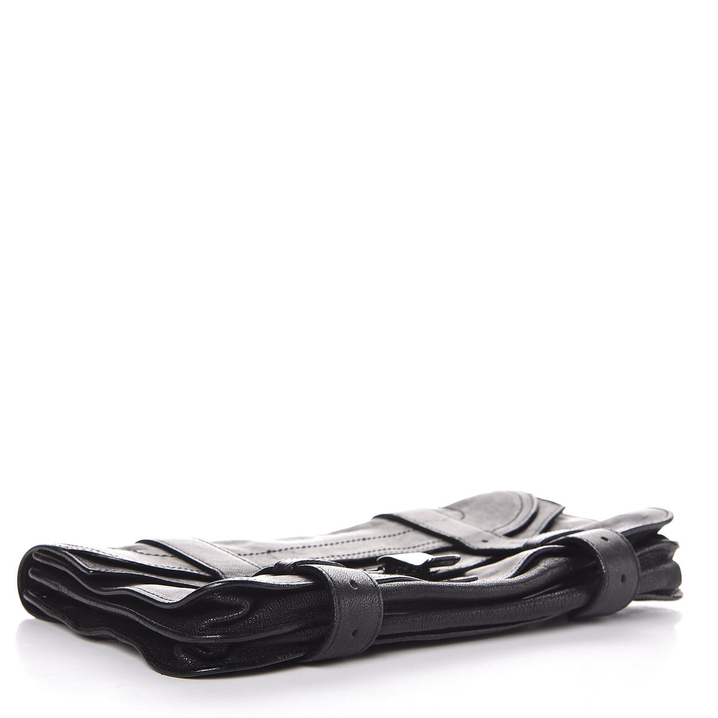 Lambskin PS1 Pochette Clutch Black