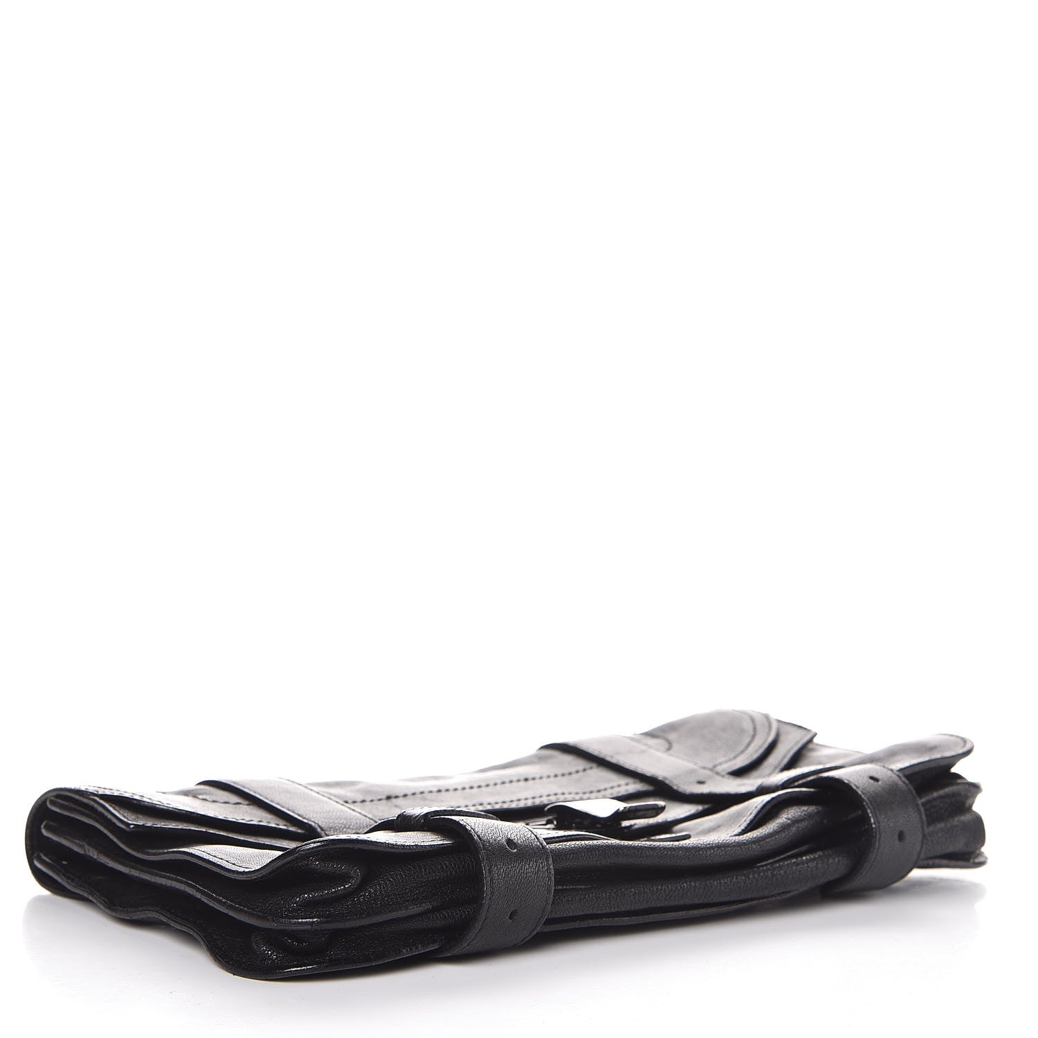 Proenza Schouler Lambskin PS1 Pochette Clutch Black 4 of 7