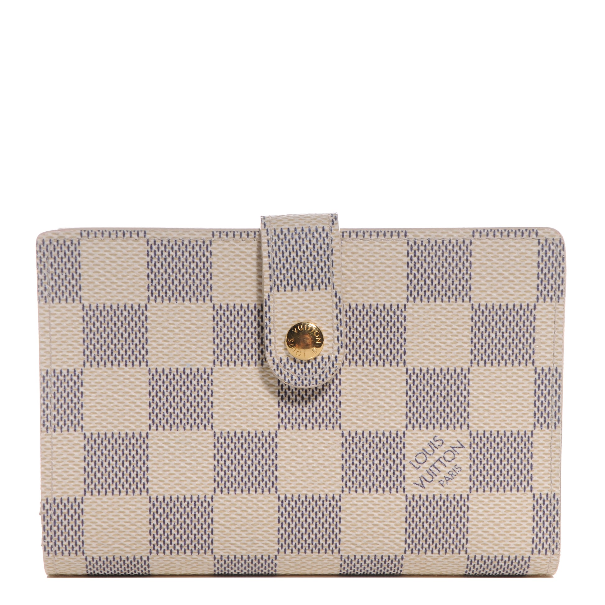 Louis Vuitton Damier Azur French Purse Wallet 1 of 8