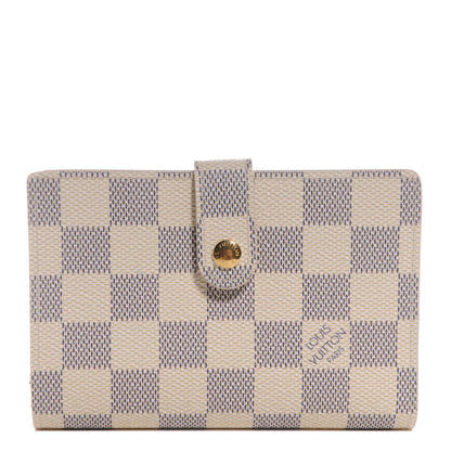 Louis Vuitton Damier Azur French Purse Wallet 1 of 8