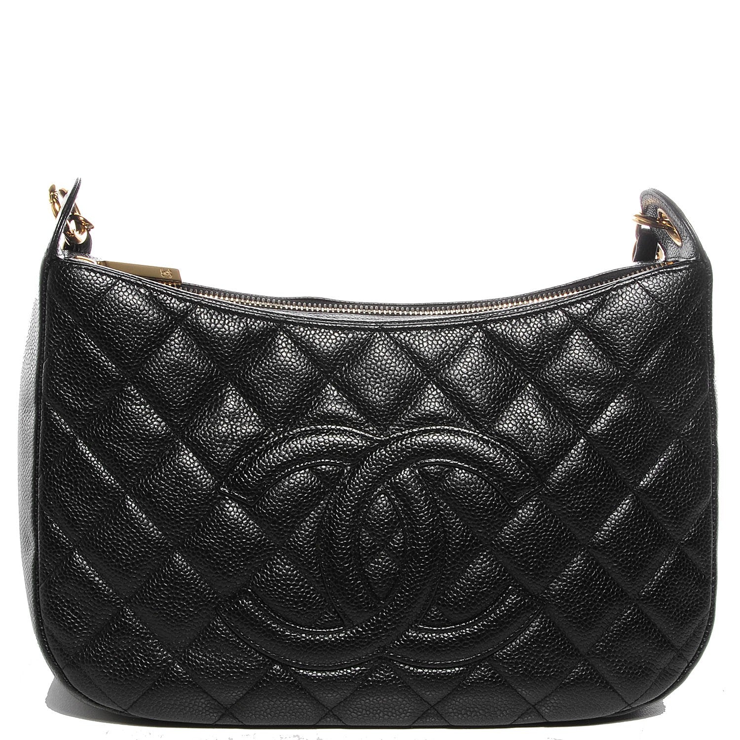 Chanel Caviar Quilted Hobo Black 1 of 9