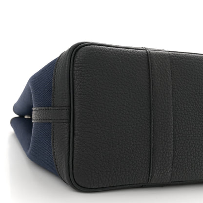 Hermes Toile Militaire Negonda Garden Party 30 TPM Bleu Marine Black 9 of 10