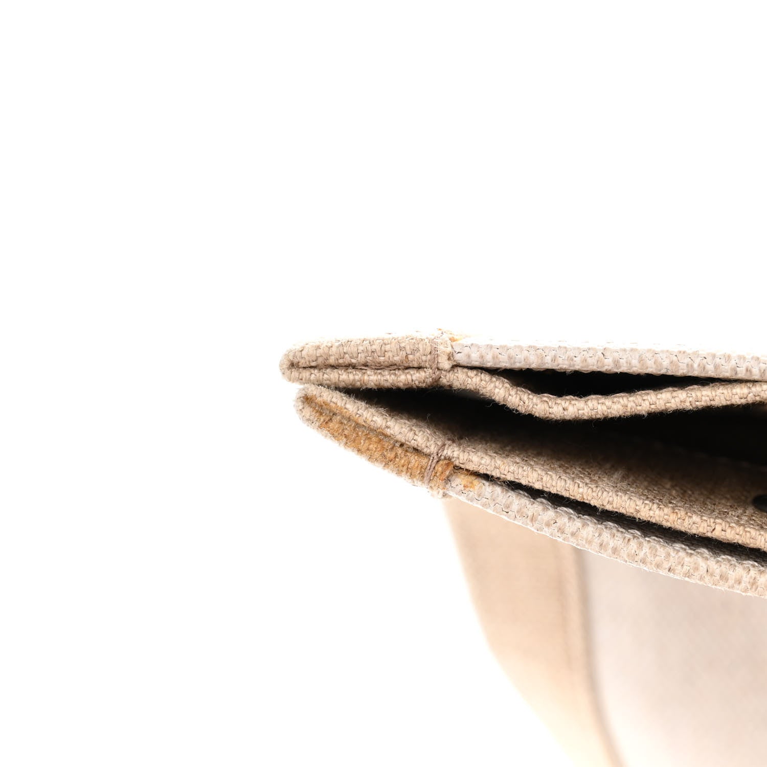 Saint Laurent Linen Calfskin Rive Gauche Tote Optic White 17 of 17