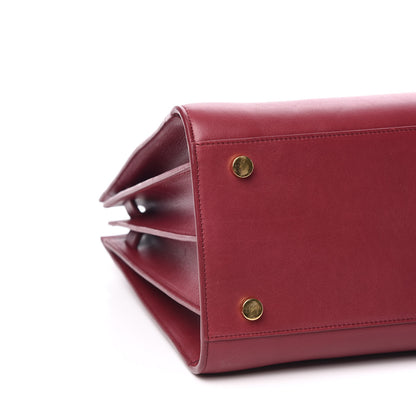 Saint Laurent Calfskin Small Sac De Jour Oxblood 7 of 9