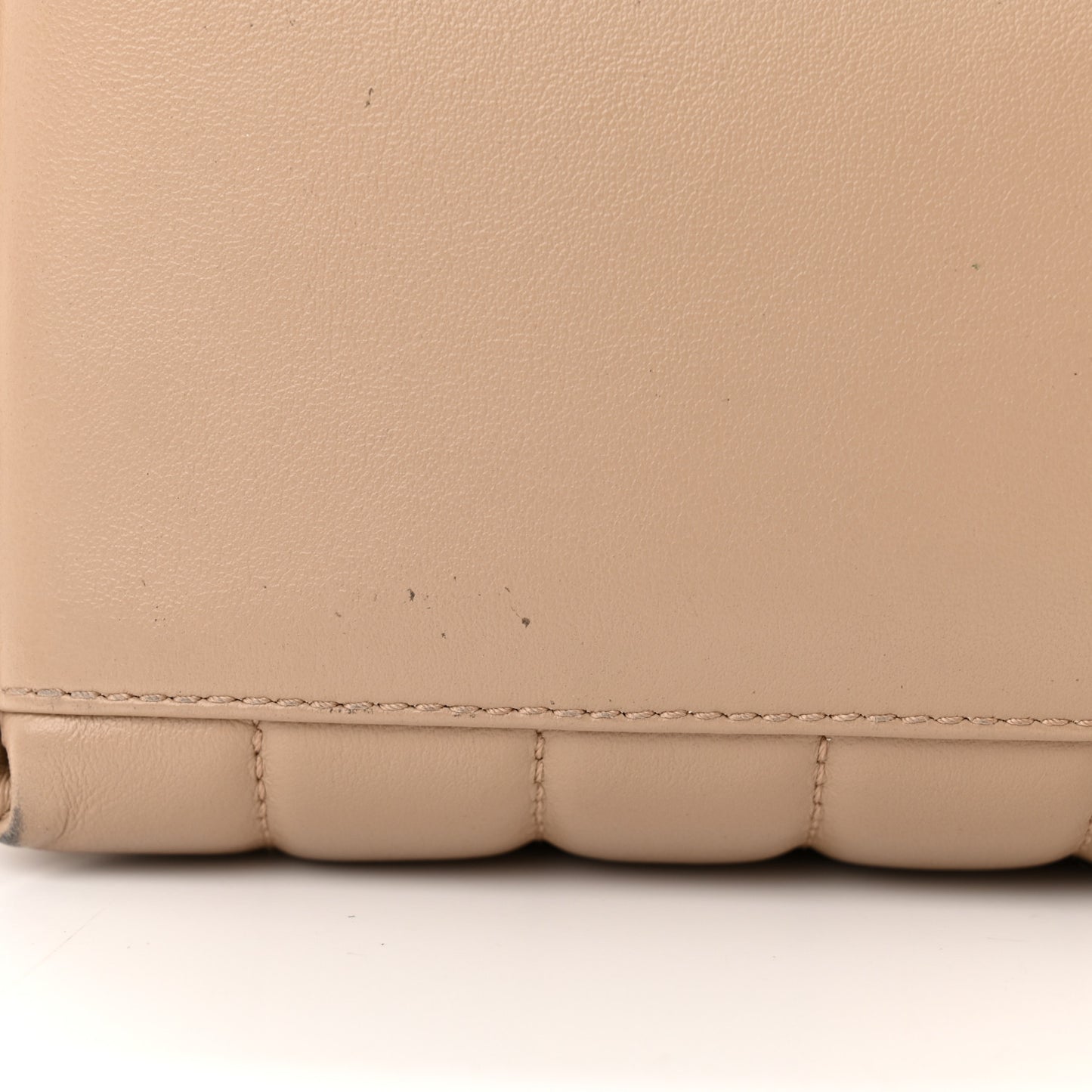 Calfskin Y Quilted Monogram Small Loulou Chain Satchel Dark Beige