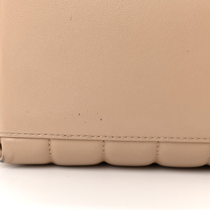 Saint Laurent Calfskin Y Quilted Monogram Small Loulou Chain Satchel Dark Beige 15 of 17
