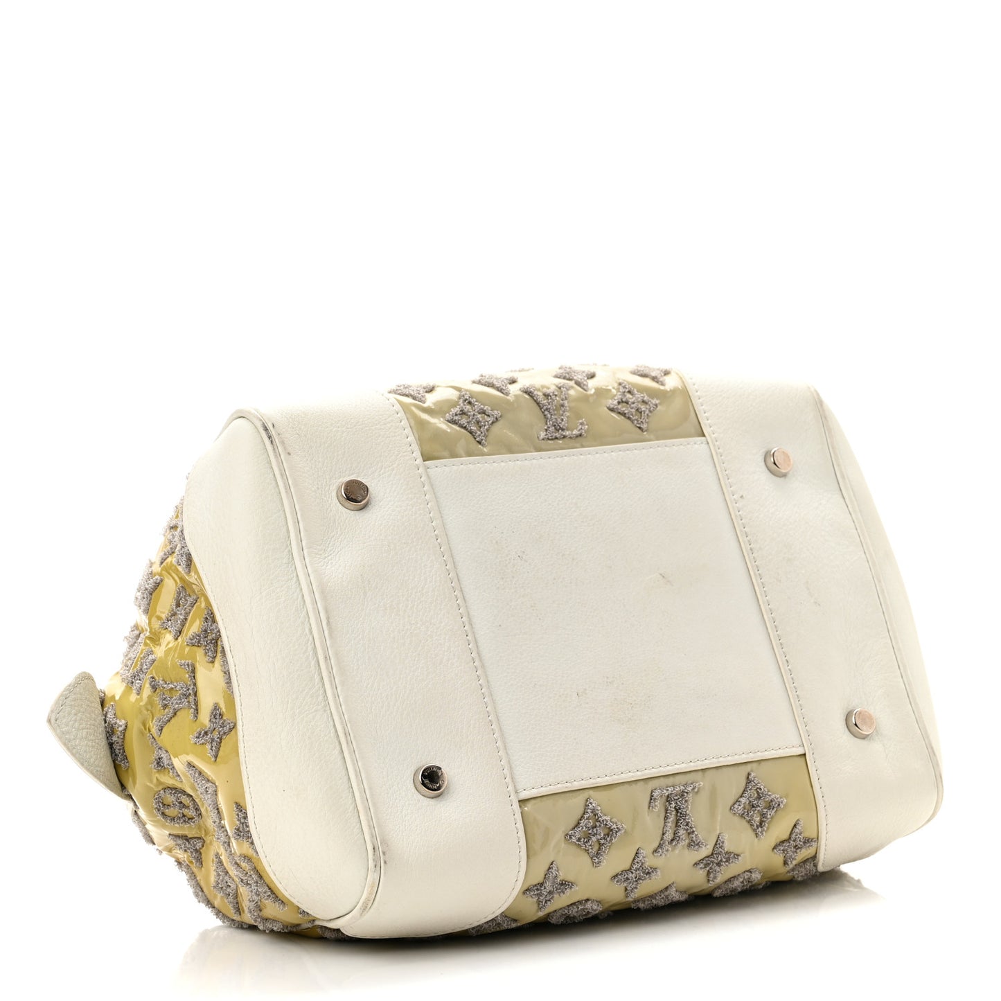 Monogram Bouclettes Speedy Round Perle