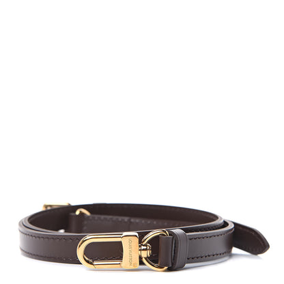 Louis Vuitton Calfskin 16mm Adjustable Shoulder Strap Brown 1 of 5