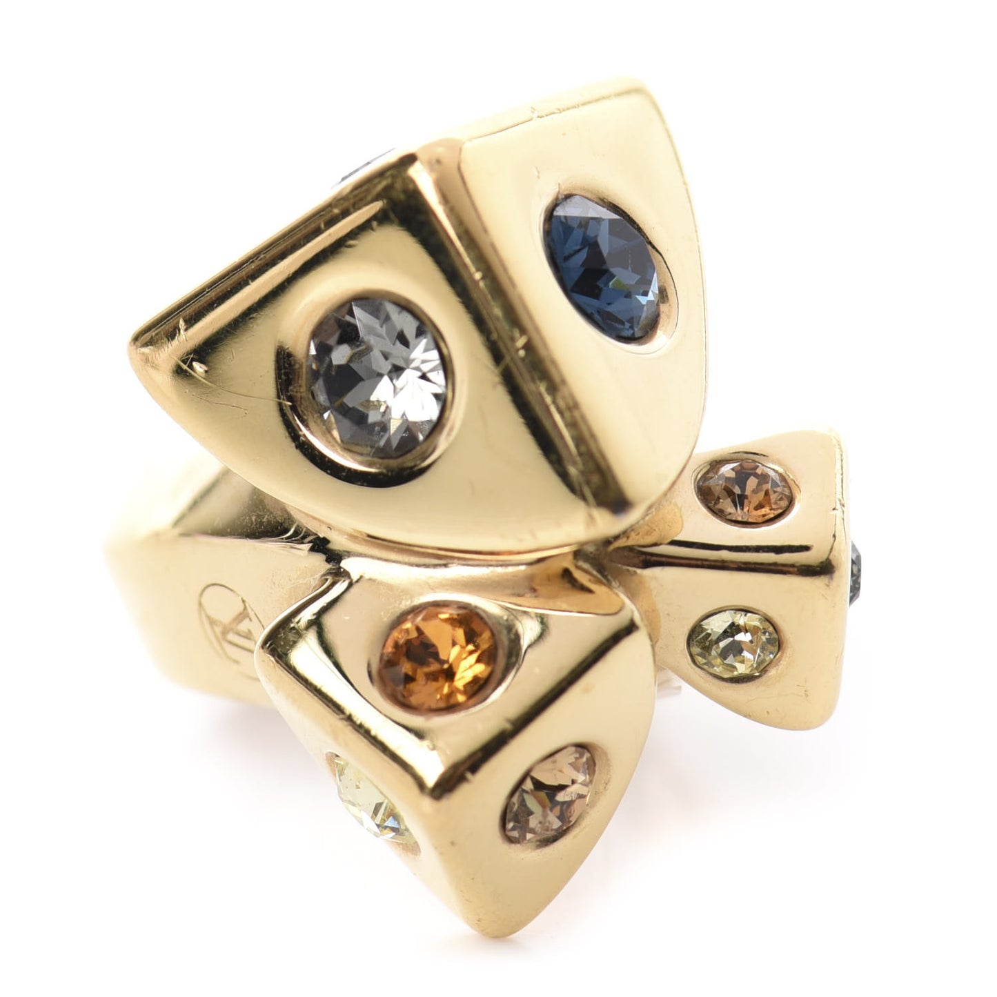 Metal Trunkies Accumulation Ring L Gold