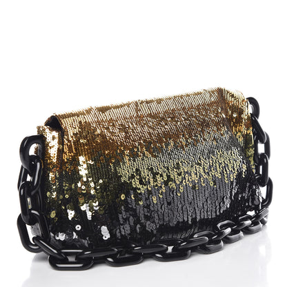Prada Sequin Resin Pochette Clutch Multicolor 3 of 9