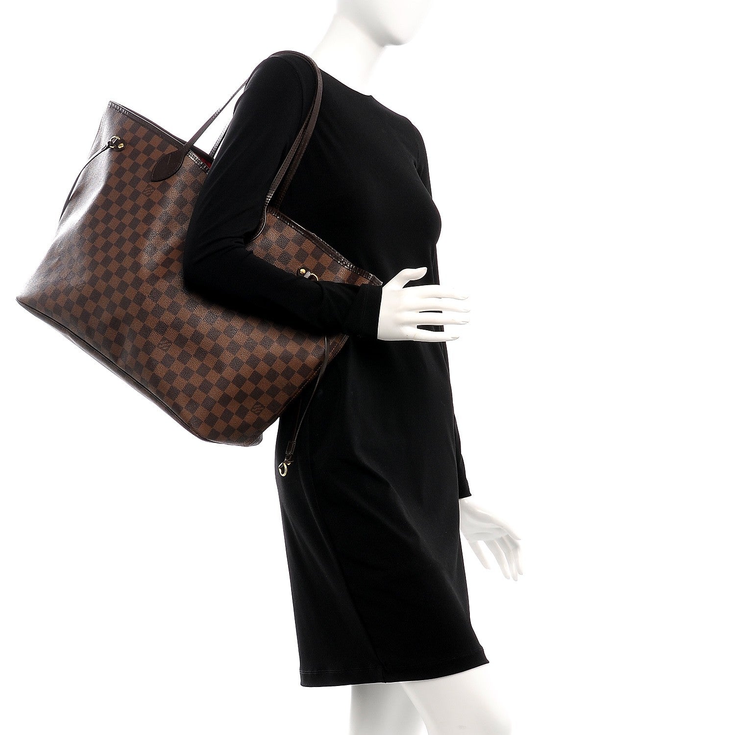 Louis Vuitton Damier Ebene Neverfull GM 2 of 9