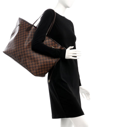 Louis Vuitton Damier Ebene Neverfull GM 2 of 9