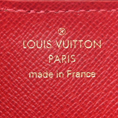 Louis Vuitton Damier Ebene Recto Verso Card Holder Red 5 of 5
