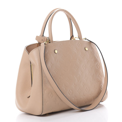 Louis Vuitton Empreinte Montaigne MM Dune 3 of 12