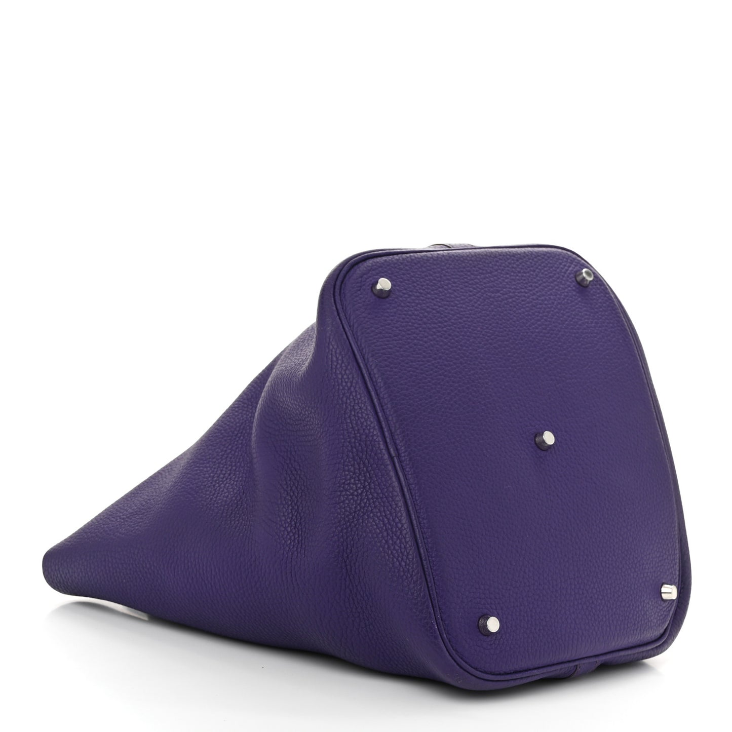 Taurillon Clemence Picotin Lock 26 GM Iris